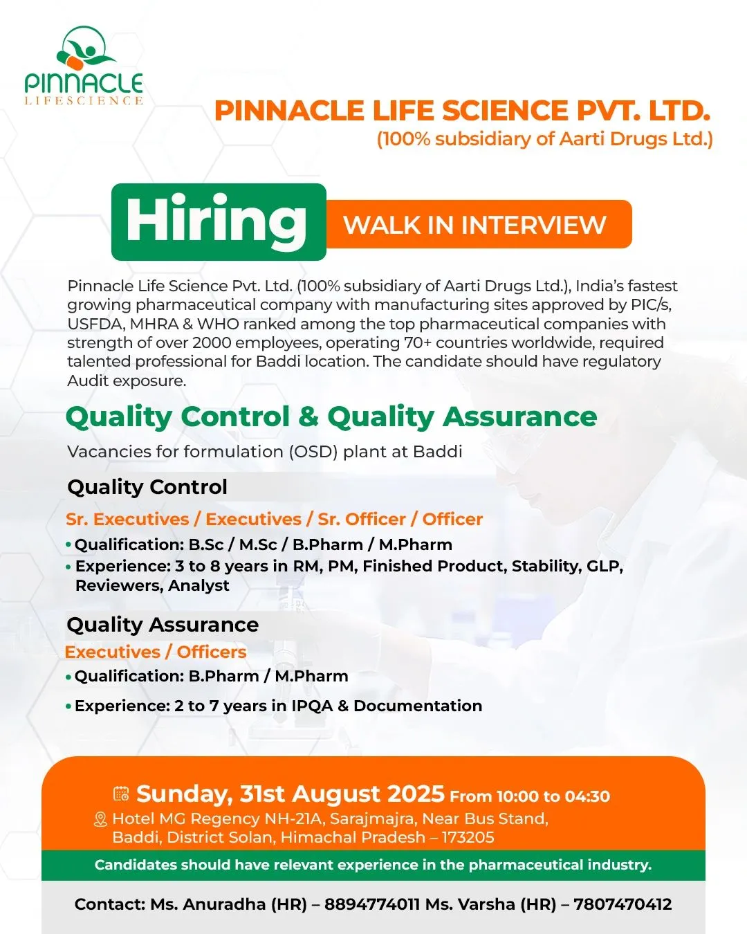 Pinnacle Life Science