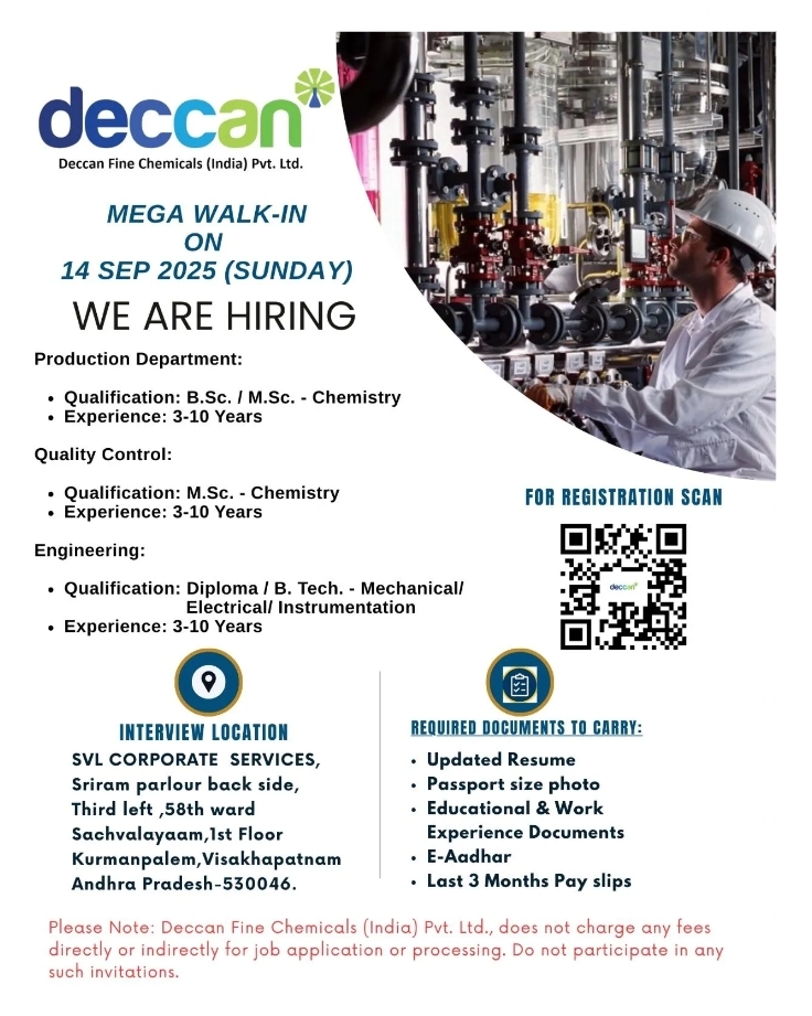 Deccan pharma jobs